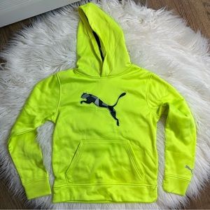 Kids Puma Pullover Hoodie.